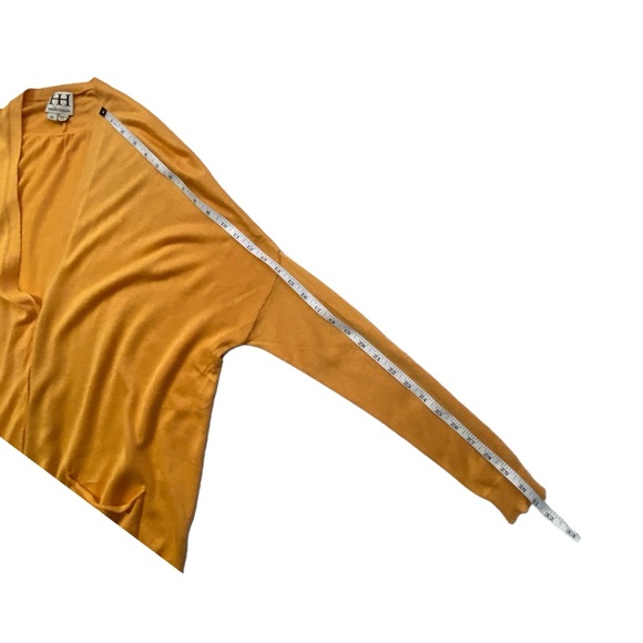 Haute Hippie Silk Cashmere Drop Shoulder Oversized Long Cardigan Sweater M - Picture 11 of 12